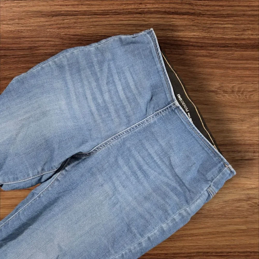 INC International Concepts Denim Pull on Flare Jeans - Picture 2 of 5